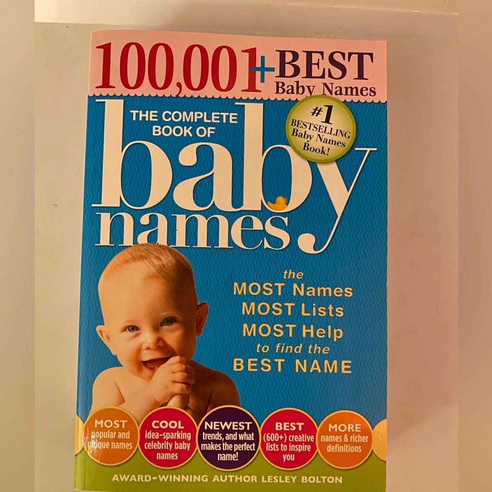 The Complete Book of Baby Names
